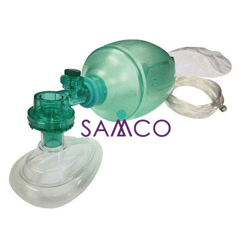 Artificial Resuscitator (Ambu Type Bag), Silicone, Autoclavable - Deluxe Quality (Adult)