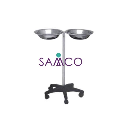 Samcomedical Bowl Stand (Double)