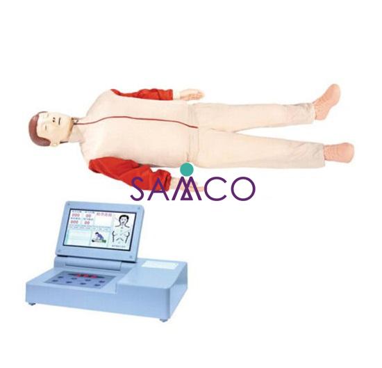 Large-Screen LCD Color Display Advanced Automatic Computer Cardiopulmonary Resuscitation Simulator